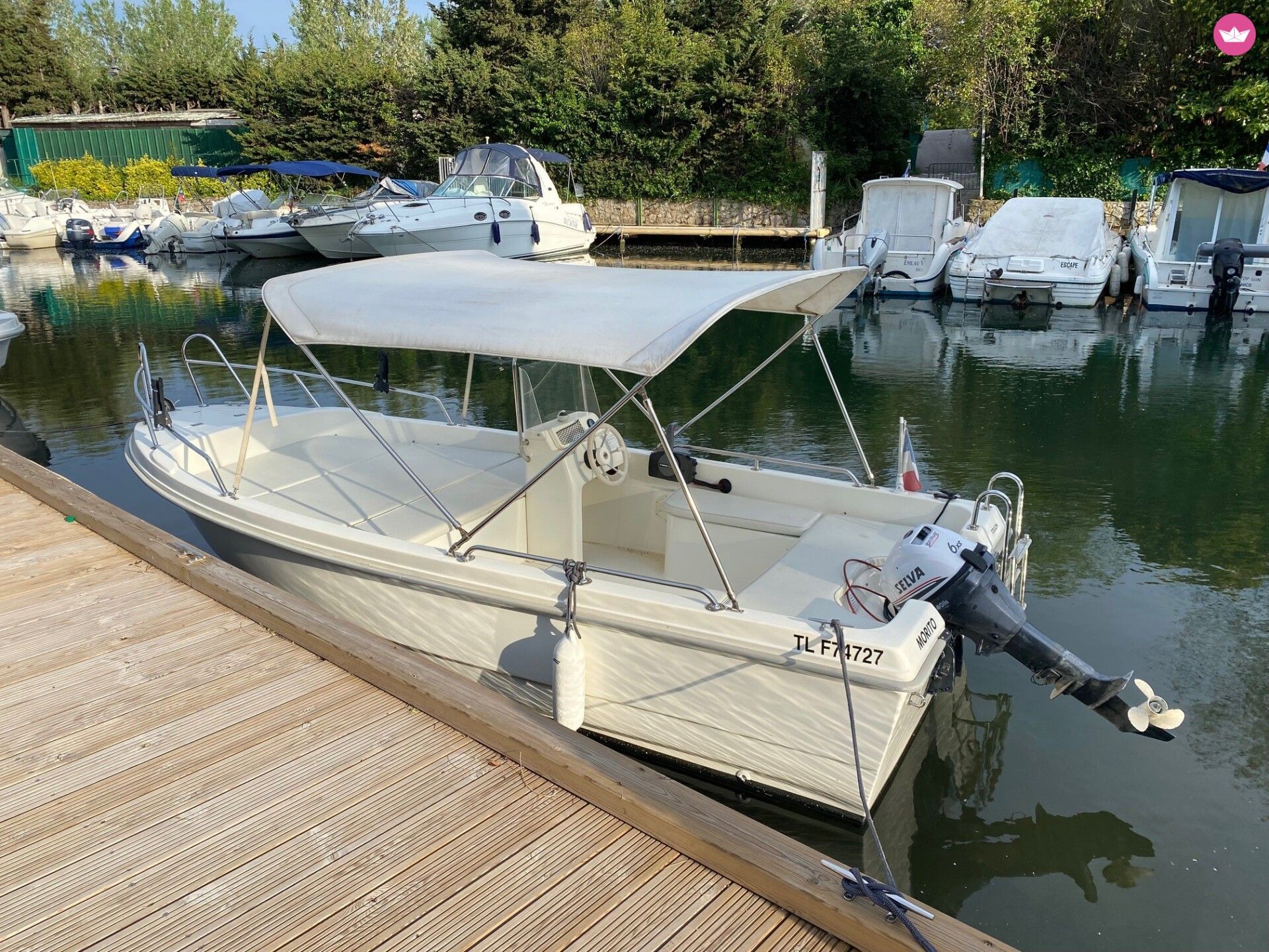 Bateau sans permis  Selva Marine Tiller 4.8 6cv 2