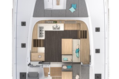 Rental Catamaran Lagoon-Bénéteau Lagoon 43 - 4 + 2 cab. Trogir