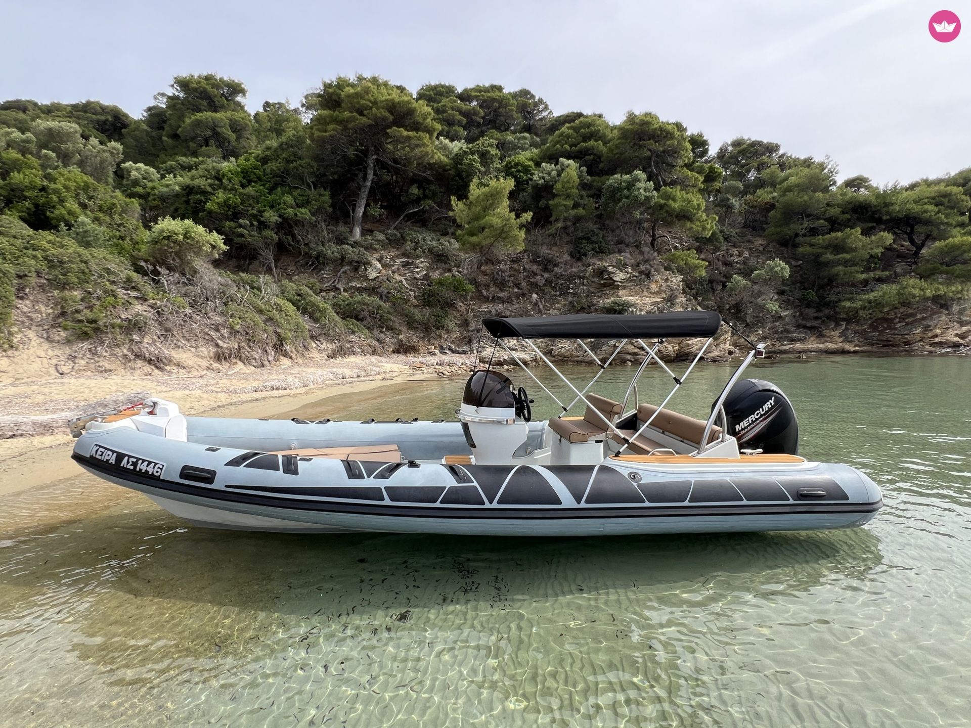 Semi-rigide Keira Rib Stingher 150Hp Mercury 2026 150cv 4