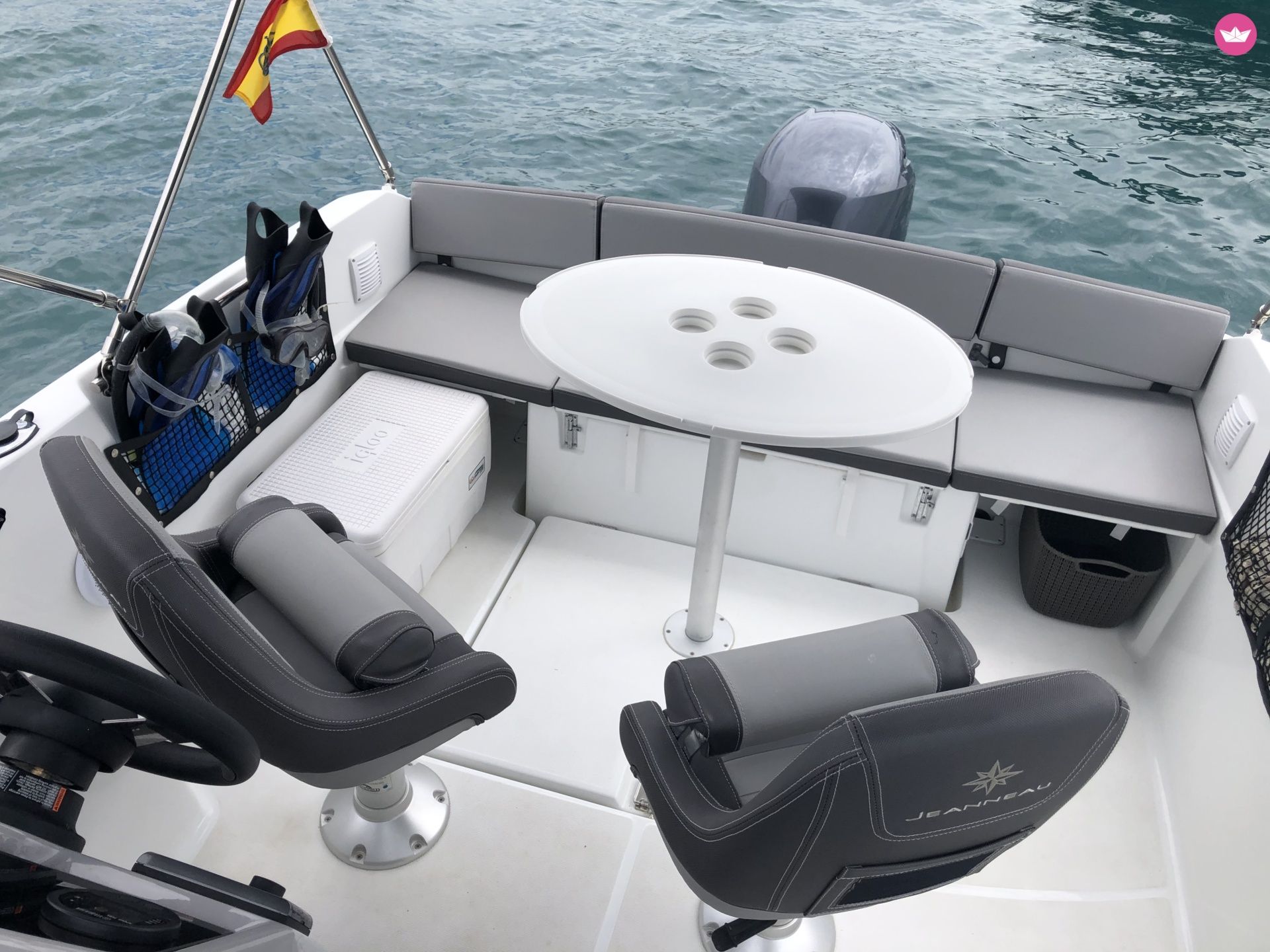 Charter motorboat in Ibiza  