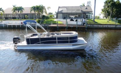 Location Bateau à moteur Harris Pontoon Harris 220 Cruiser Cape Coral
