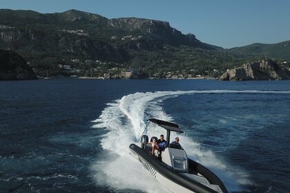 Rental RIB Skipper 4x90 Corfu