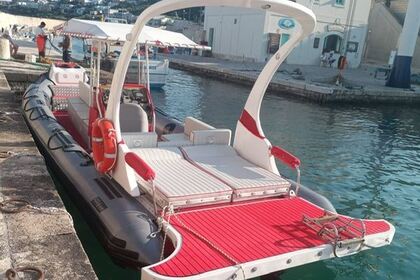 Hire RIB Zodiac hurricane ** TOUR GROTTE IONICHE E ADRIATICO ** Torre Pali