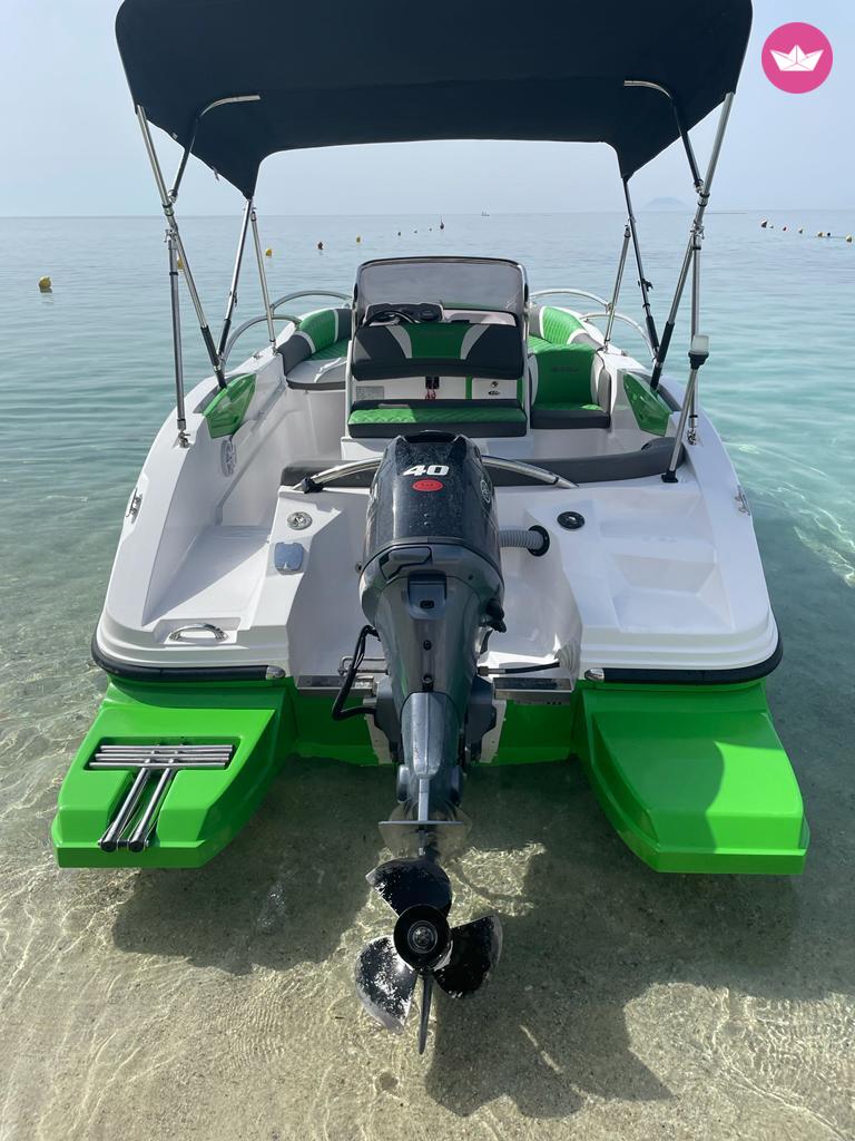Bateau sans permis Open RUN CRAFT RS 5.5 40cv 4