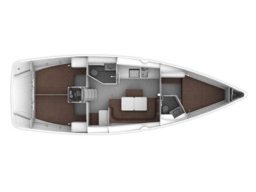 Sailboat Bavaria Cruiser 41 Boat layout
