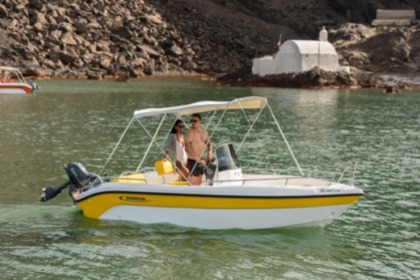 Discover Santorini: Private License-Free Boat Experience