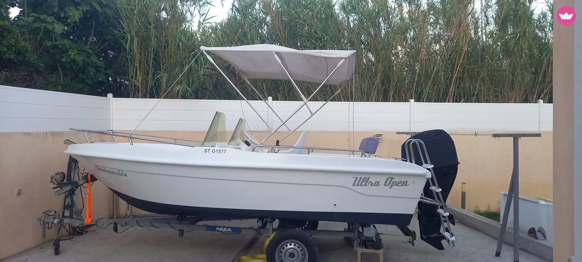 Bateau à moteur Ultramar 440 open 50cv 6
