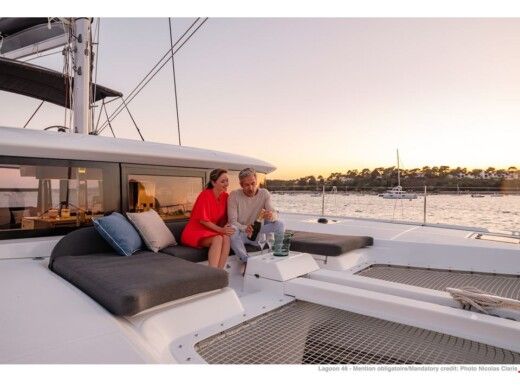 Catamaran Lagoon Lagoon 46 Σχέδιο κάτοψης σκάφους