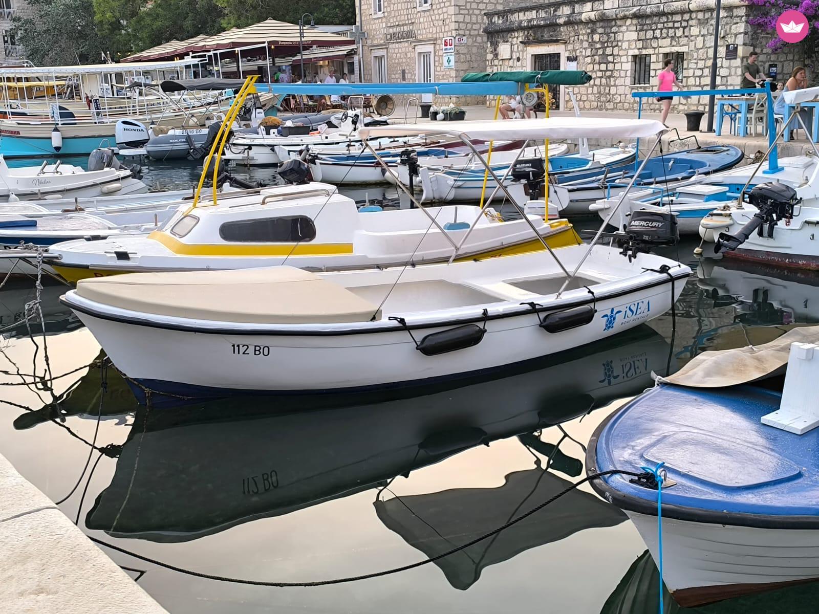 Bateau sans permis Jugoplastika Open 5cv 4