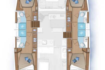 Hire Catamaran Lagoon-Bénéteau Lagoon 46 - 4 + 2 cab. Šibenik