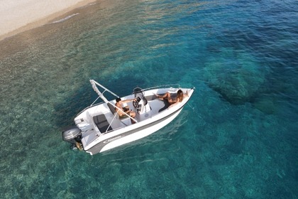 Charter Motorboat poseidon blu water Corfu