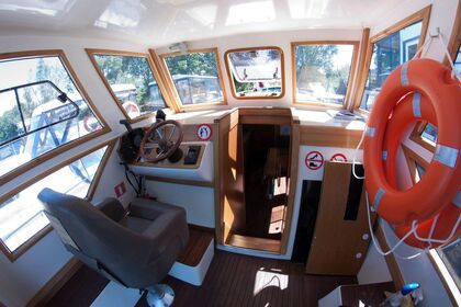 River Cruiser 39 - czarter barki na Pętli Żuławskiej i Kanale Elbląskim