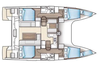 Miete Katamaran Nautitech OPEN 40 Sète