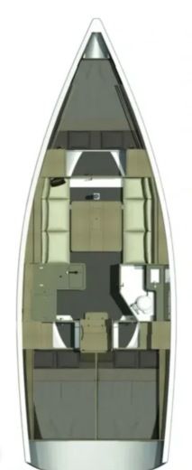 Sailboat Dufour 350 boat plan