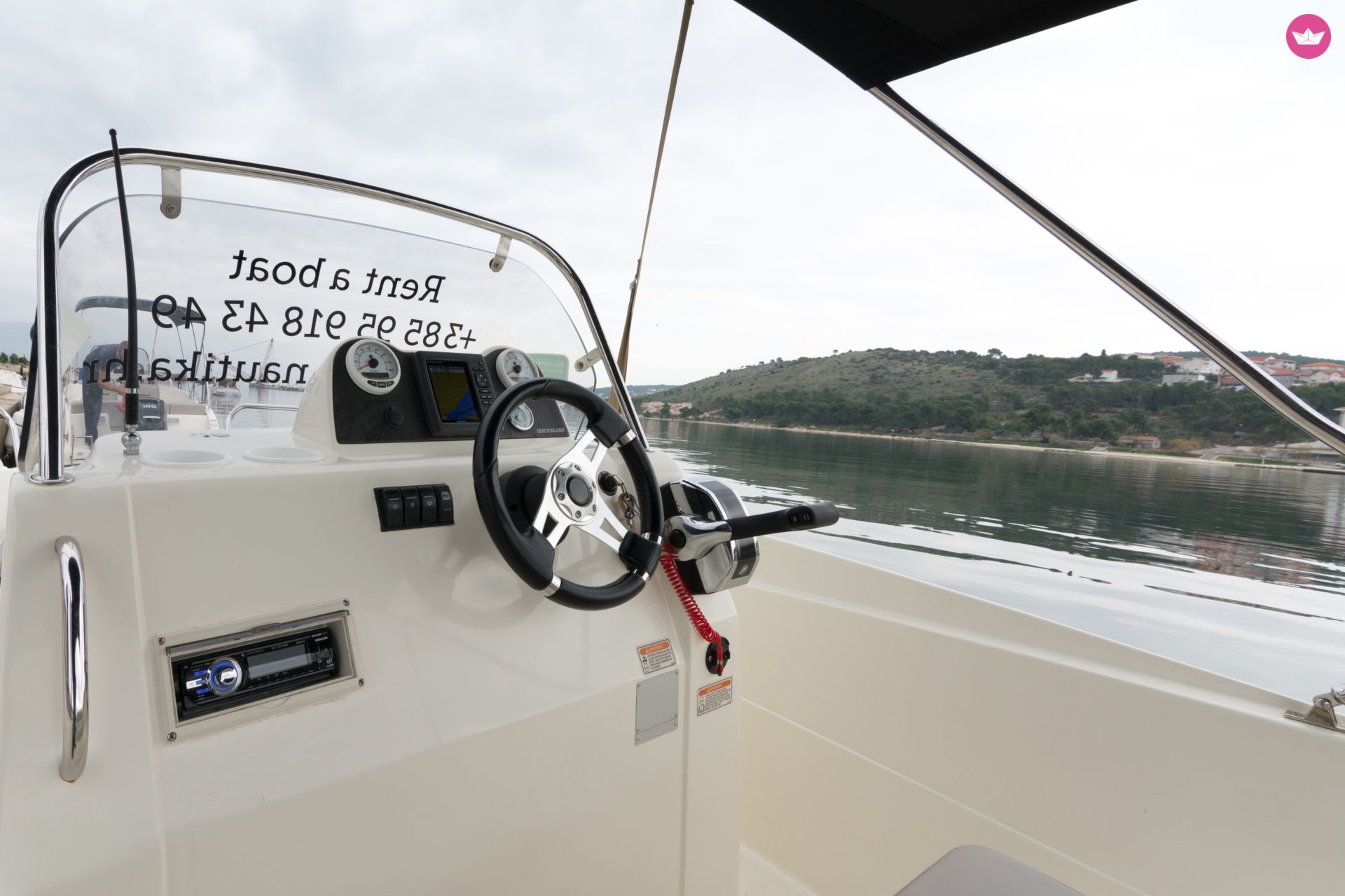 Motorboat Quicksilver 505 Open  