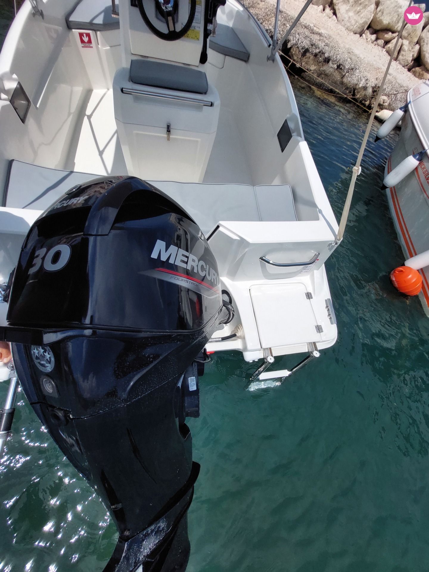 Bateau sans permis Compass 150cc 30cv 6