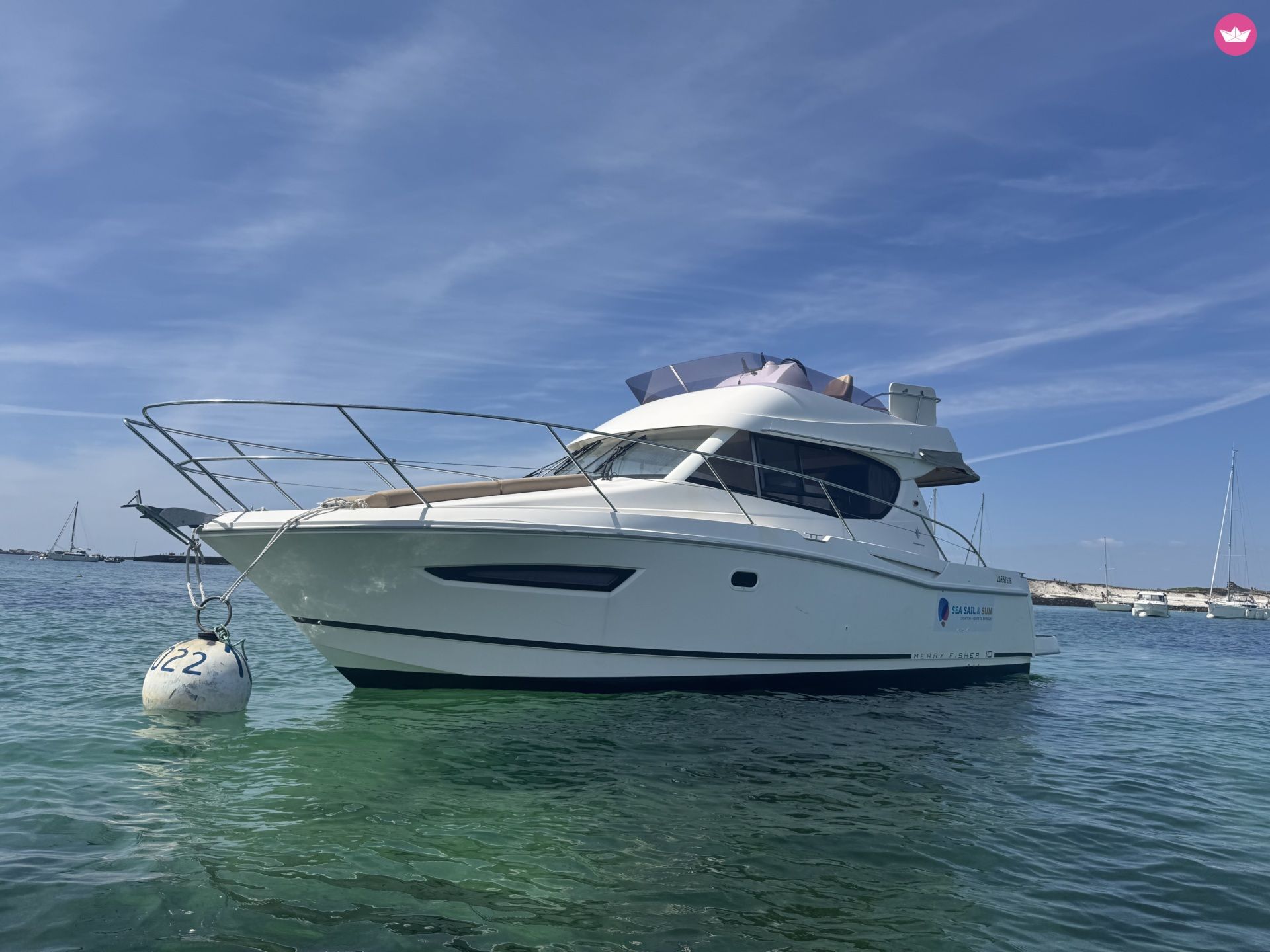 Bateau à moteur Jeanneau Merry Fisher 10 370cv