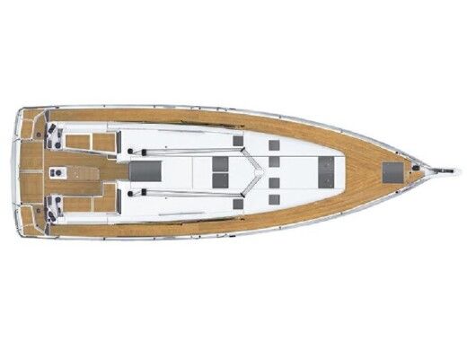 Sailboat JEANNEAU SUN ODYSSEY 490 boat plan