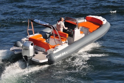 Чартер RIB (надувная моторная лодка) Marlin 24 X FB Крк