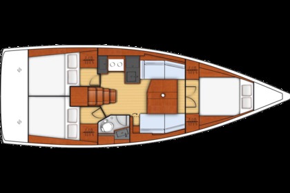 Bénéteau Océanis 38.1  3 cabins