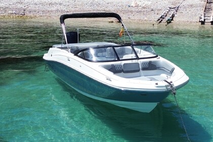 Bayliner VR6 con arco de Waveboard