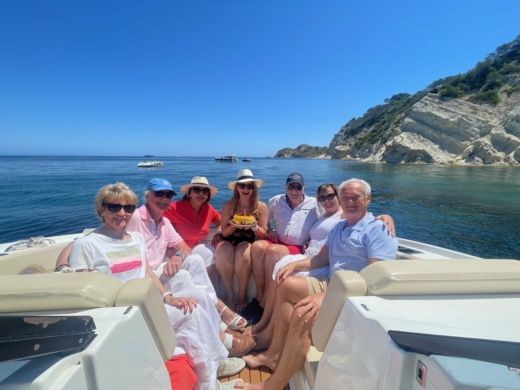 Denia Motorboat AQUILA 32 SPORT CATAMARAN alt tag text