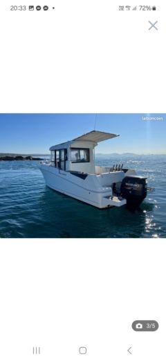 Motorboat Beneteau Barracuda 7 Plan du bateau