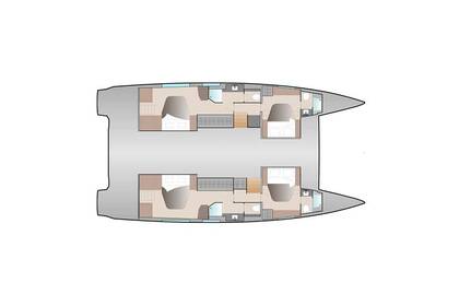 Location Catamaran  AURA 51 Porto-Vecchio