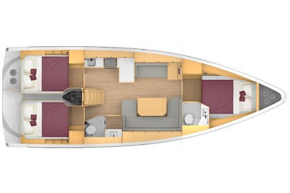 Location Voilier  Bavaria C42 /3cab Paros