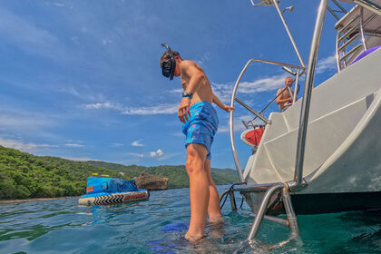 45' Custom Trimaran with Waterslides [All Inclusive] in Puerto Vallarta Mexico