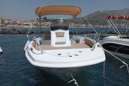 Чартер лодки без лицензии  allegra Q20 Джардини-Наксос