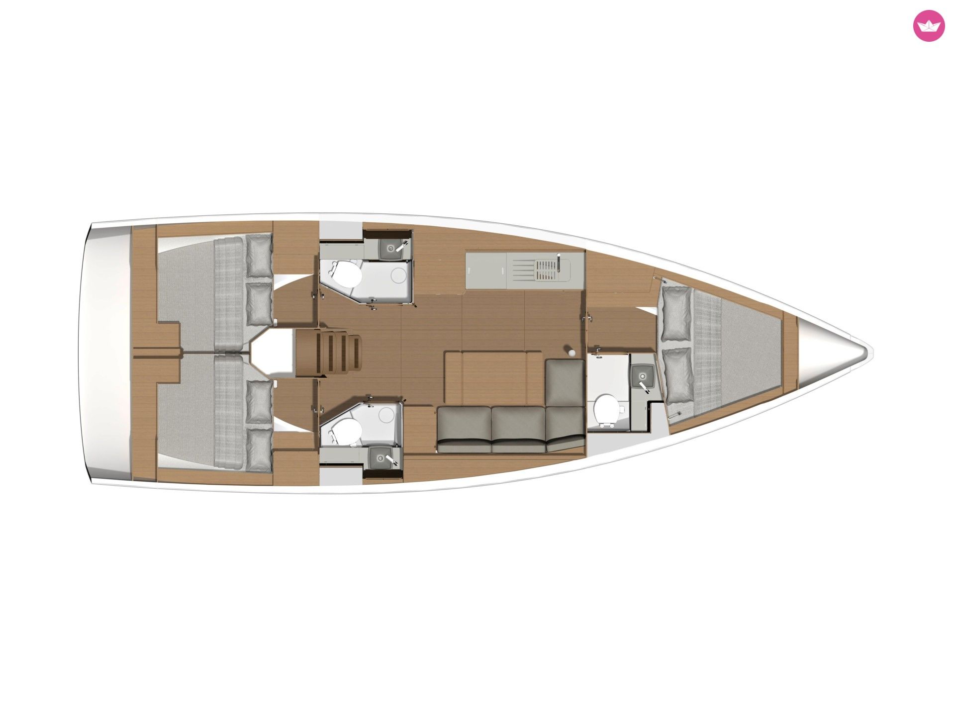 Voilier Dufour Dufour 390 Grand Large 11.93m 3