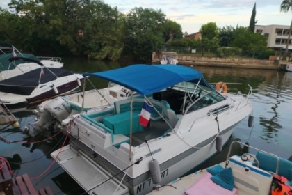 Rental Motorboat Four Winns vista 245 Mandelieu-La Napoule