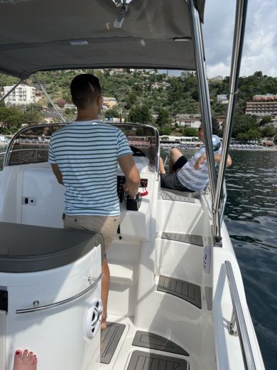 Taormina Motorboat Aquabat infinity luxury alt tag text