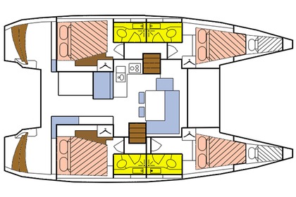 Miete Katamaran LAGOON 40 Mahé