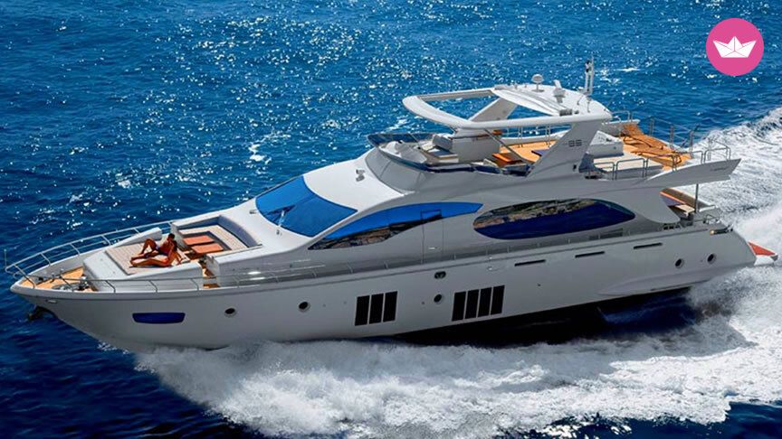 Yacht Azimut 88 flybridge 3600cv 2