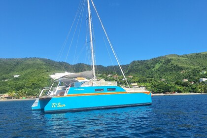 Miete Katamaran Frank Fox FF35 Guadeloupe