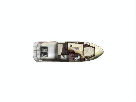 Motorboat Arcoa Canot 41 Boot Grundriss