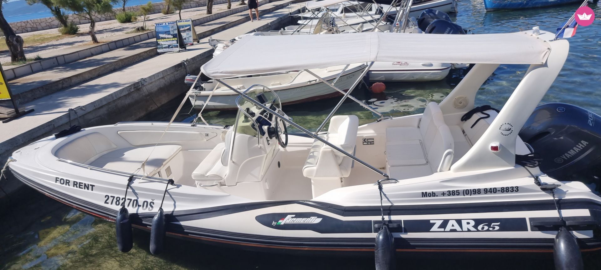 Semi-rigide Zar Formenti Zar 65 225cv 3