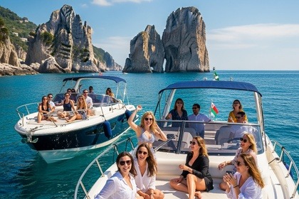 Noleggio Barca a motore Capri Boat Tour Semi-Private with City Visit Amalfi