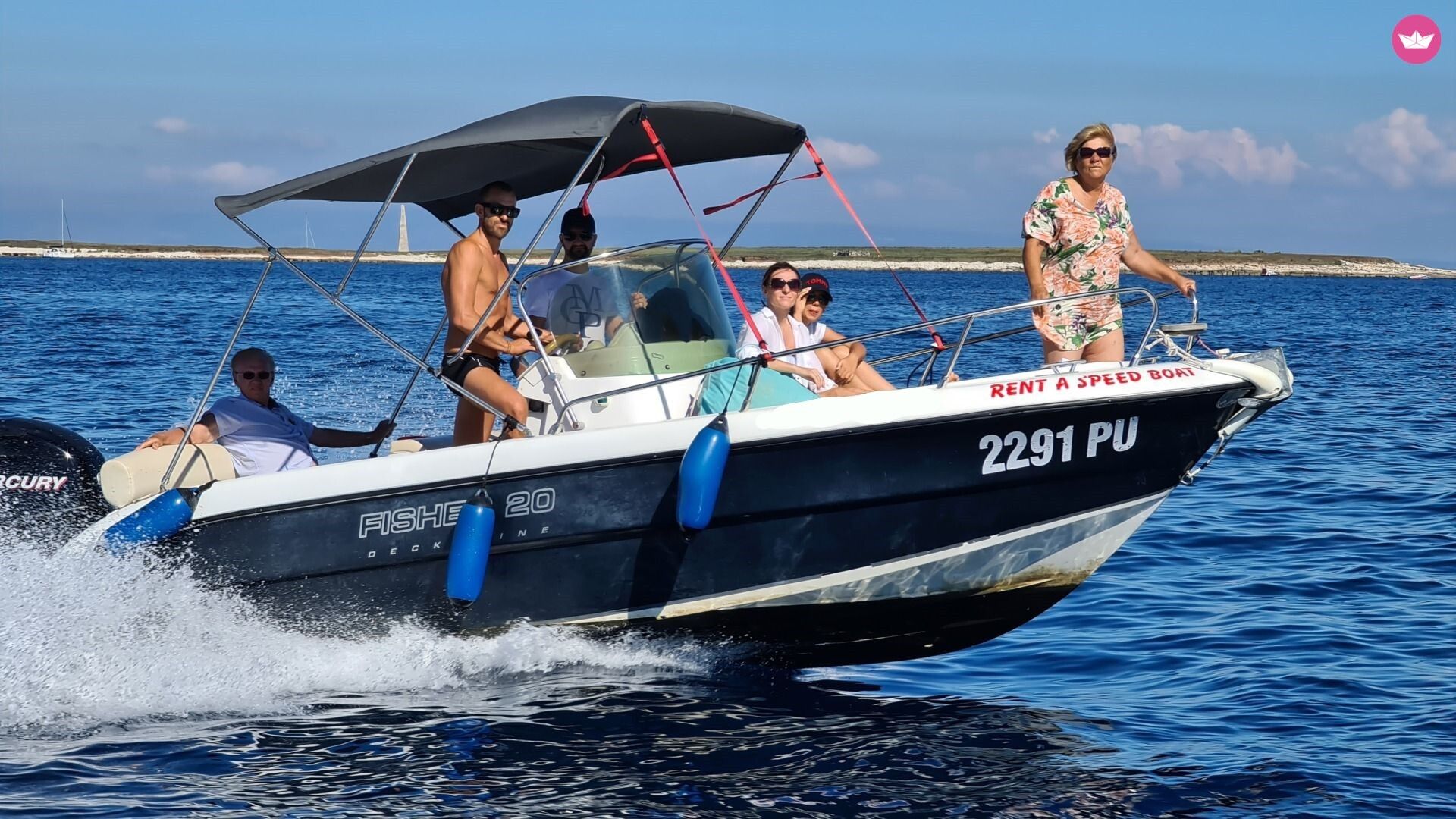 Bateau à moteur FISHER 20 150cv 2