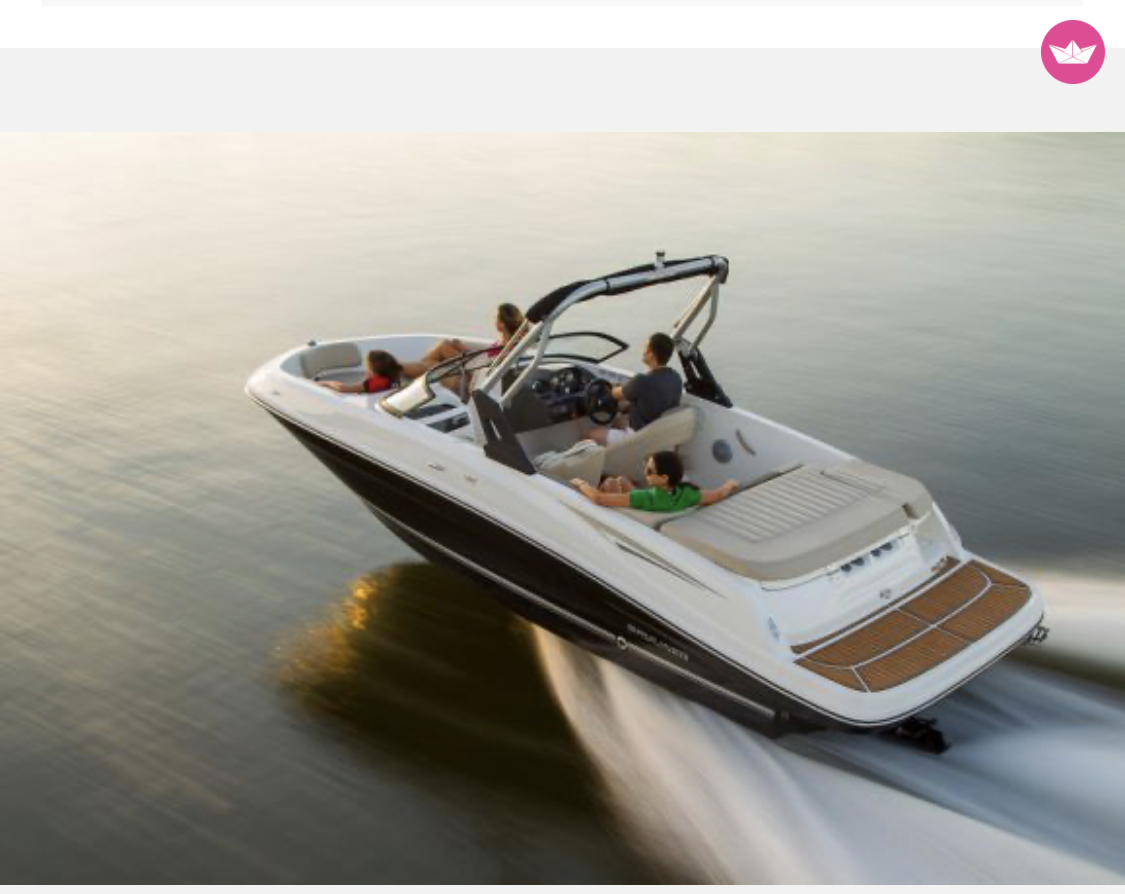 Bateau à moteur Bayliner Vr6 250cv