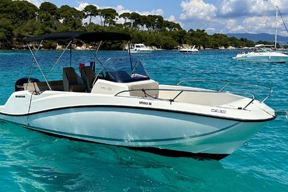 Miete Motorboot Quicksilver Activ 605 Open Mandelieu-la-Napoule