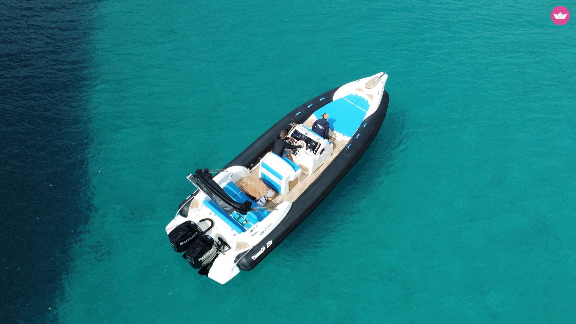 Semi-rigide Marlin 298 400cv 2