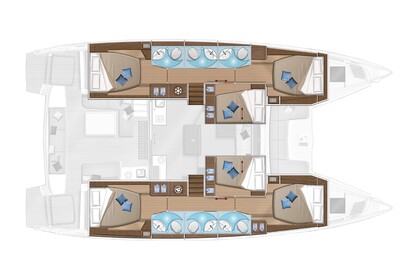 Rental Catamaran  Lagoon 50 Lefkada