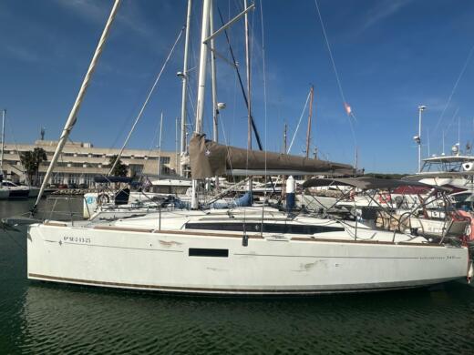 Sailboat Jeanneau Sun Odyssey 349 Plan du bateau