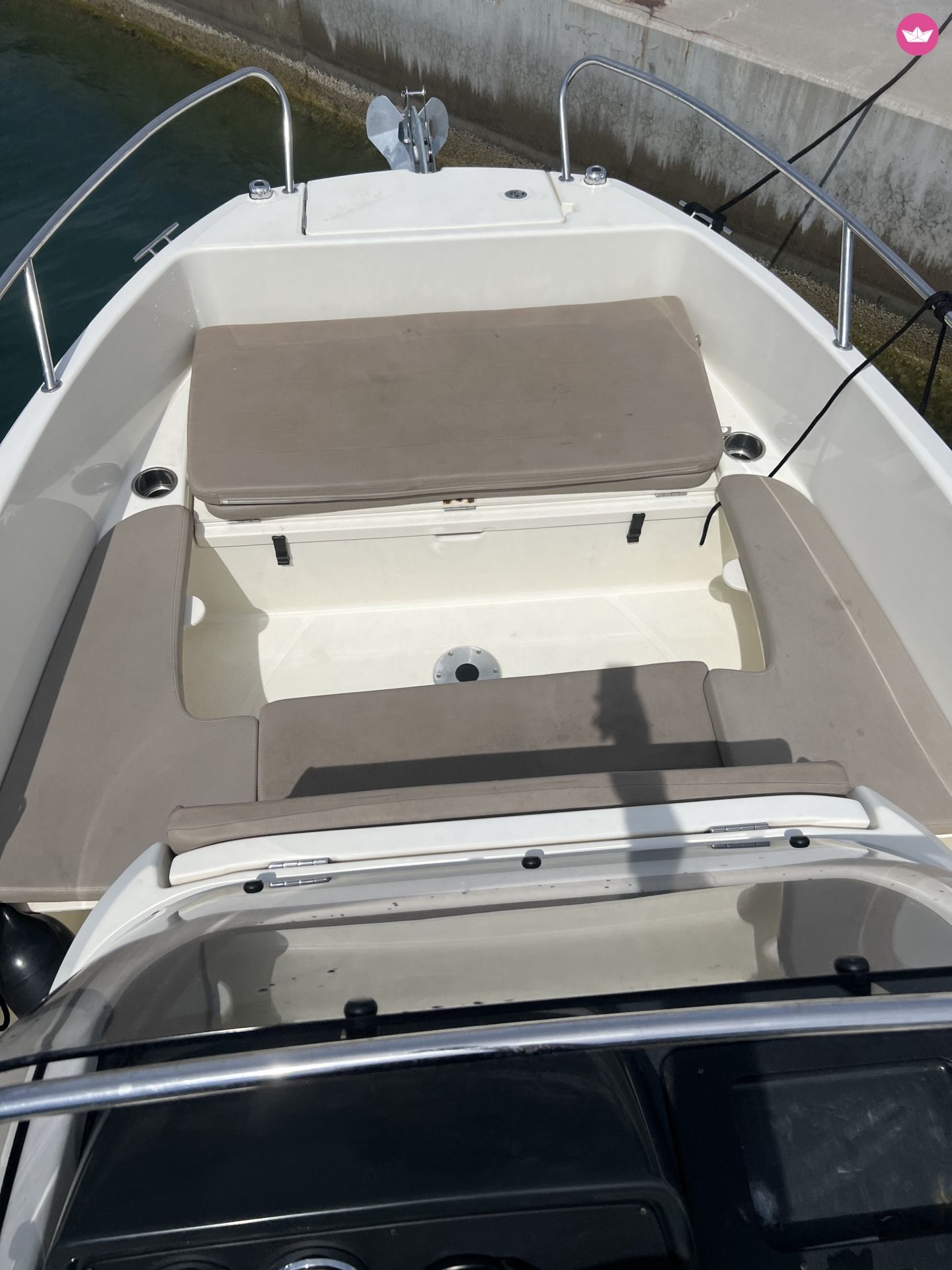 Bateau à moteur Brunswick Quicksilver 605 open 150cv 6