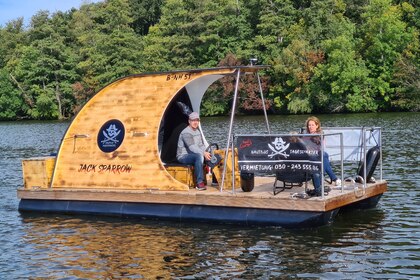Miete Boot ohne Führerschein  Nautilus Hausboote Adventure führerscheinfrei Berlin