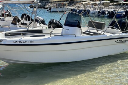 Rental Boat without license  Poseidon Blue Water 185 Kolympia