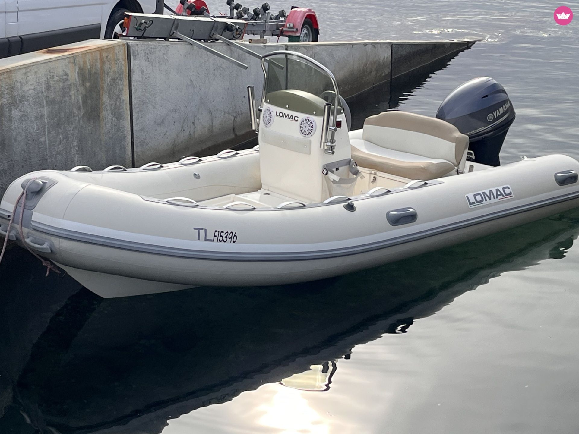 Semi-rigide Lomac Nautica 460 40cv 2